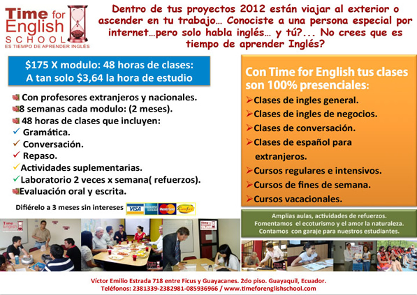 Clases de Ingles Guayaquil Ecuador