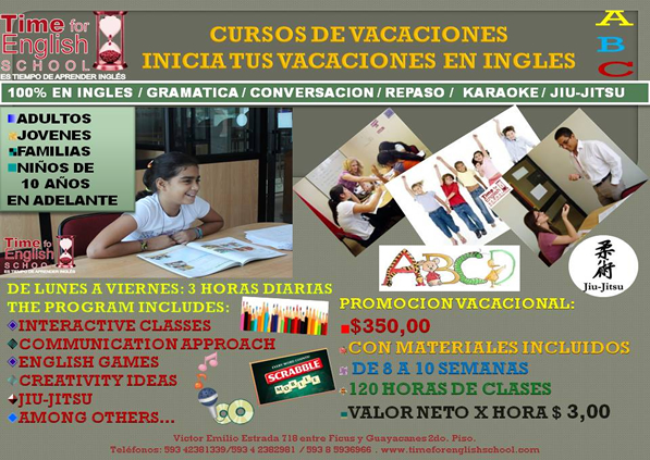 Clases de Ingles Particulares en Guayaquil